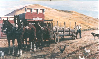 Delivery at the Cottage Hotel