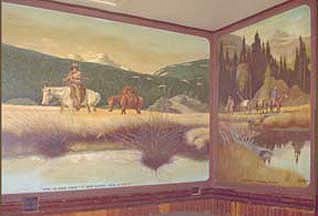 Copies of paintings by Frank McCarthy, by Grady Houser